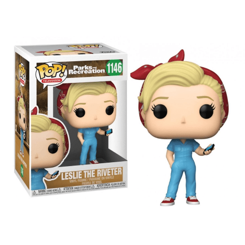 Funko Pop Parks And Recreation 1146 - Leslie The Riveter Funko Pop Parks And Recreation 1146 - Leslie The Riveter
